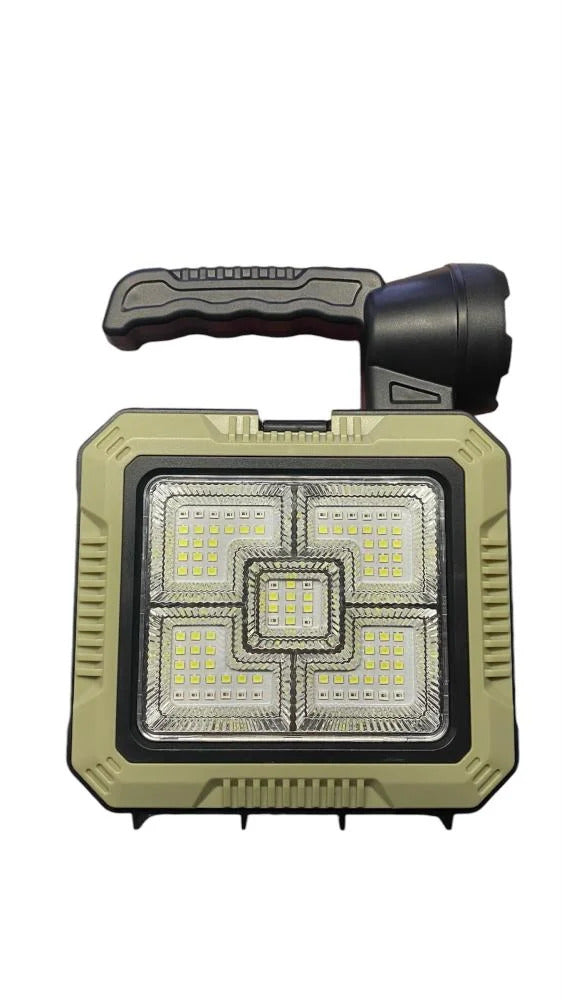 طقم أدوات صيانة متعدد الاستعمالات مع مصباح يدوي قوي