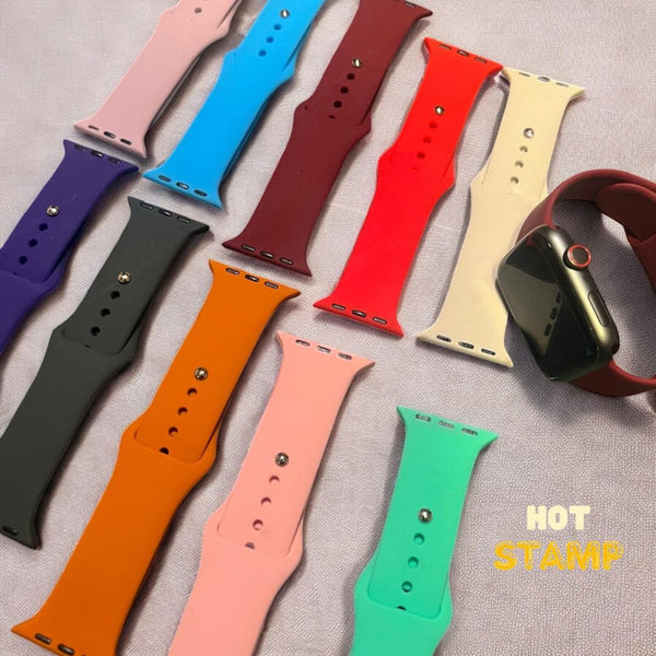 حزام سيليكون فاخر لساعة Apple Watch