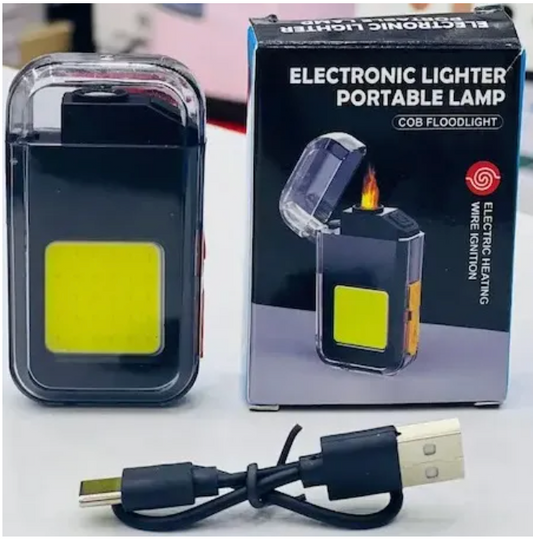 ولاعة ذكية + كشاف إنارة قوي في جهاز واحد