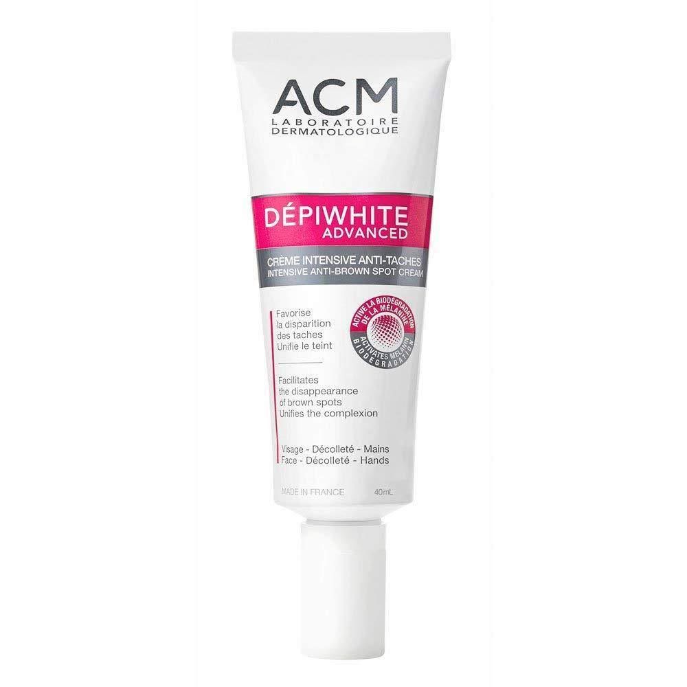 كريم ACM Dépiwhite Advanced لإزالة البقع الداكنة وتفتيح البشرة – 40ml