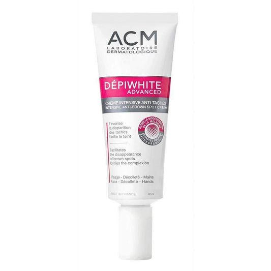 كريم ACM Dépiwhite Advanced لإزالة البقع الداكنة وتفتيح البشرة – 40ml