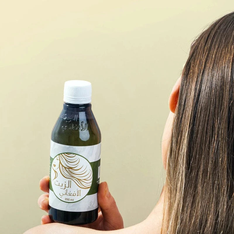 الزيت الأفغاني الأصلي لتطويل وتكثيف الشعر – Afghani Oil 200ml