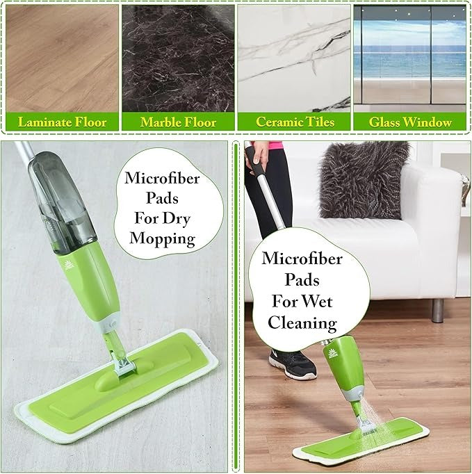 ممسحات رش لتنظيف الأرضيات،