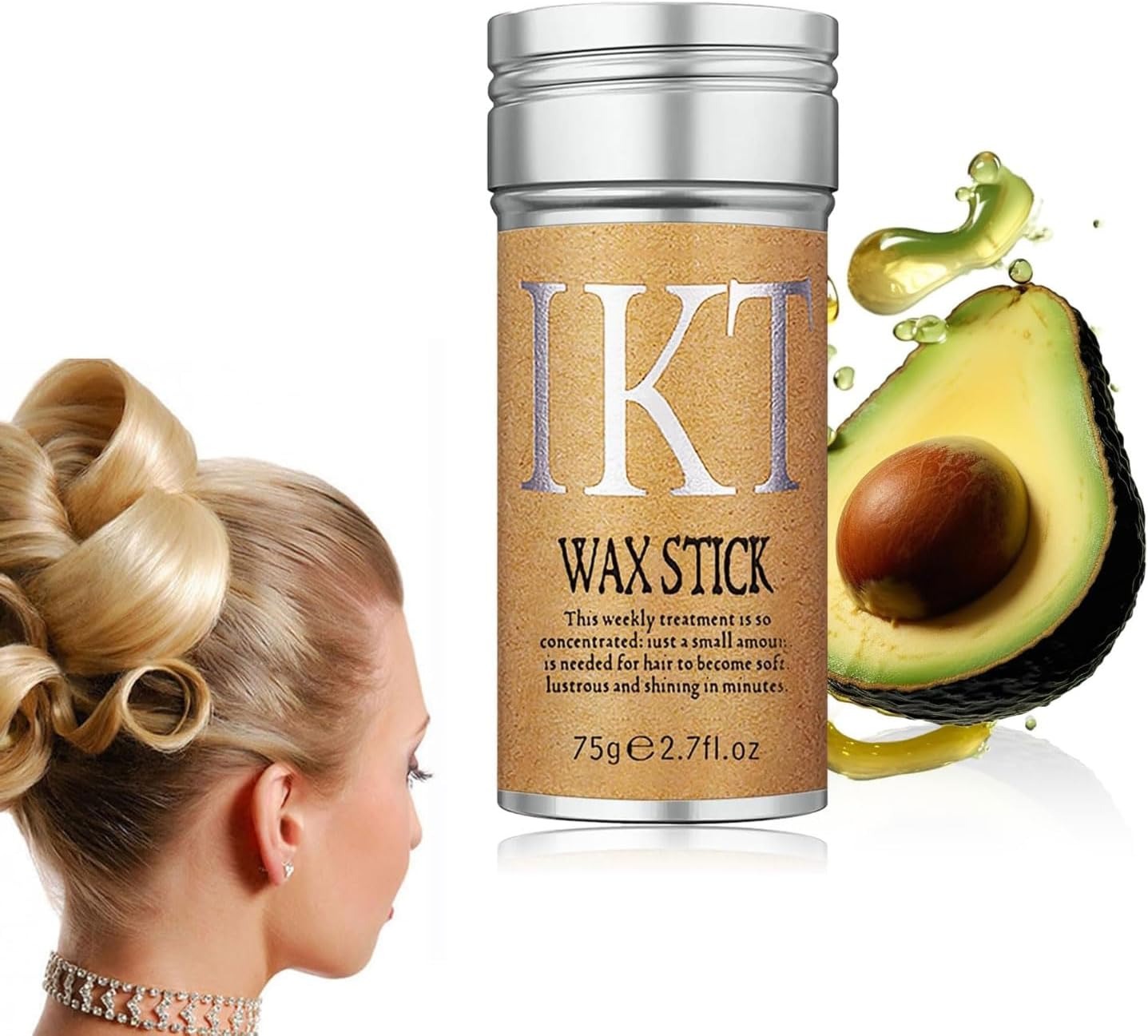 عصا تثبيت الشعر IKT – للتحكم بالهوشّة وتنعيم الشعر