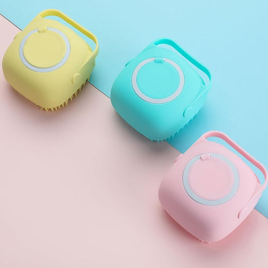 فرشاة سيليكون لتدليك فروة الرأس وتنشيط الدورة الدموية