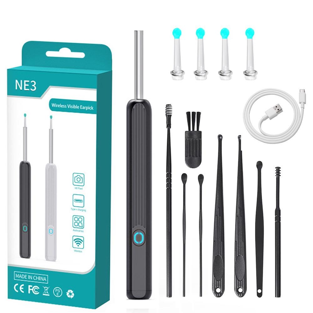 عصا تنظيف الأذن الذكية – كاميرا عالية الدقة