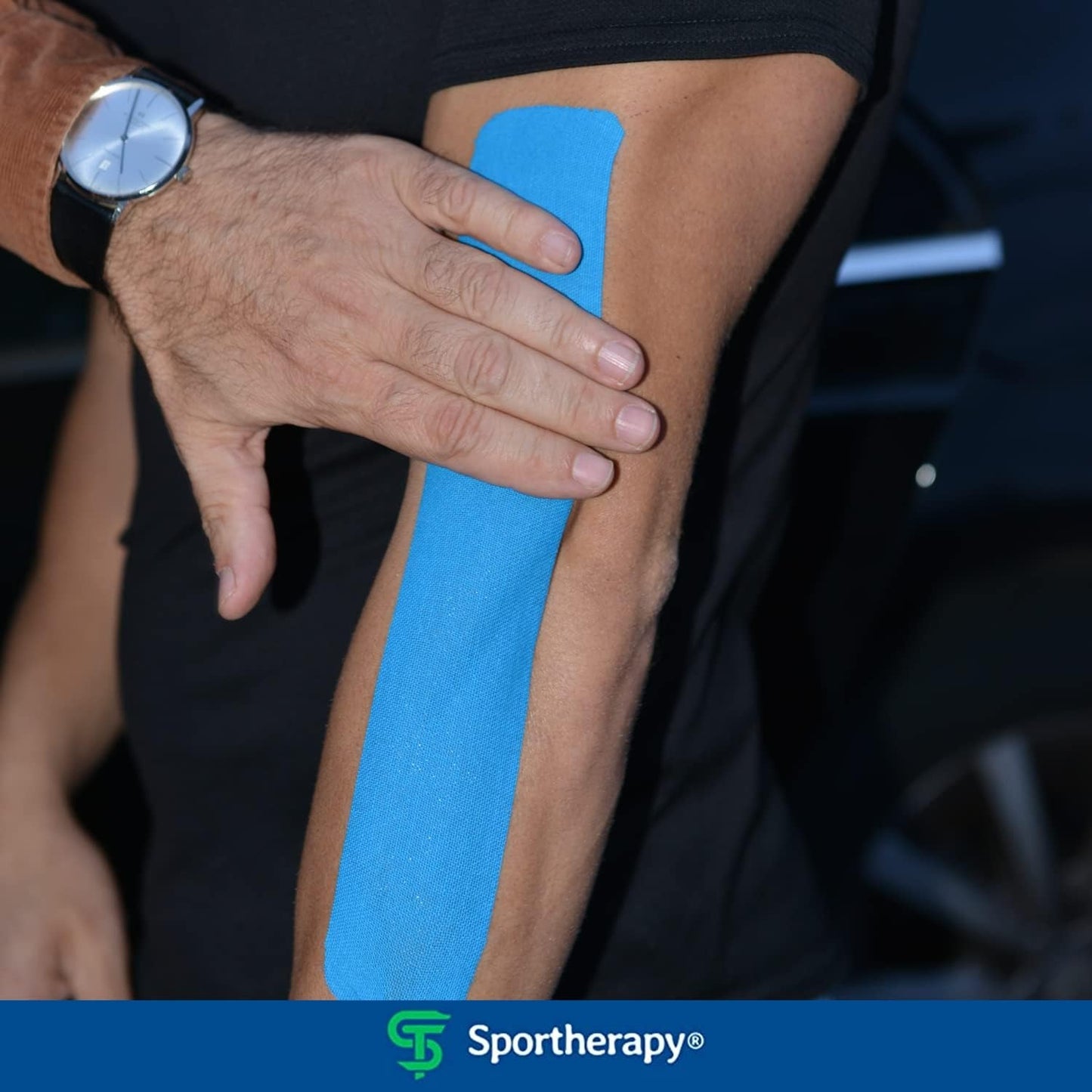 شريط كينيسولوجي علاجي ورياضي لتخفيف الألم ودعم العضلات – 5m × 5cm