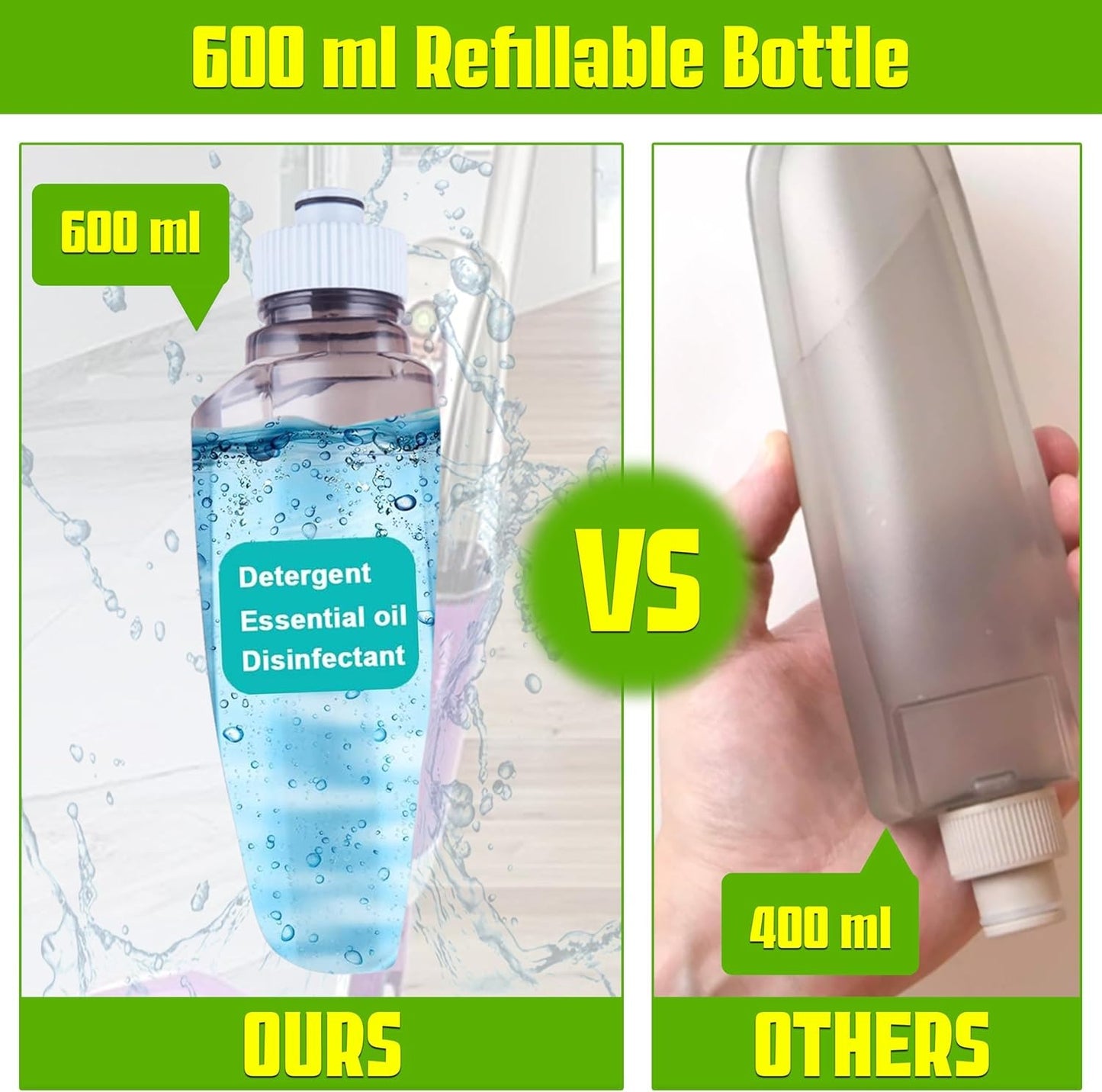 ممسحات رش لتنظيف الأرضيات،