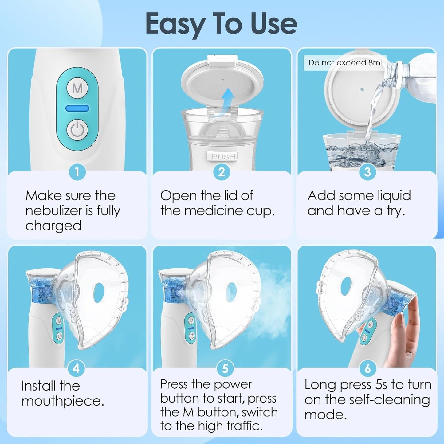 جهاز تبخير شبكي محمول – مناسب للأطفال والكبار