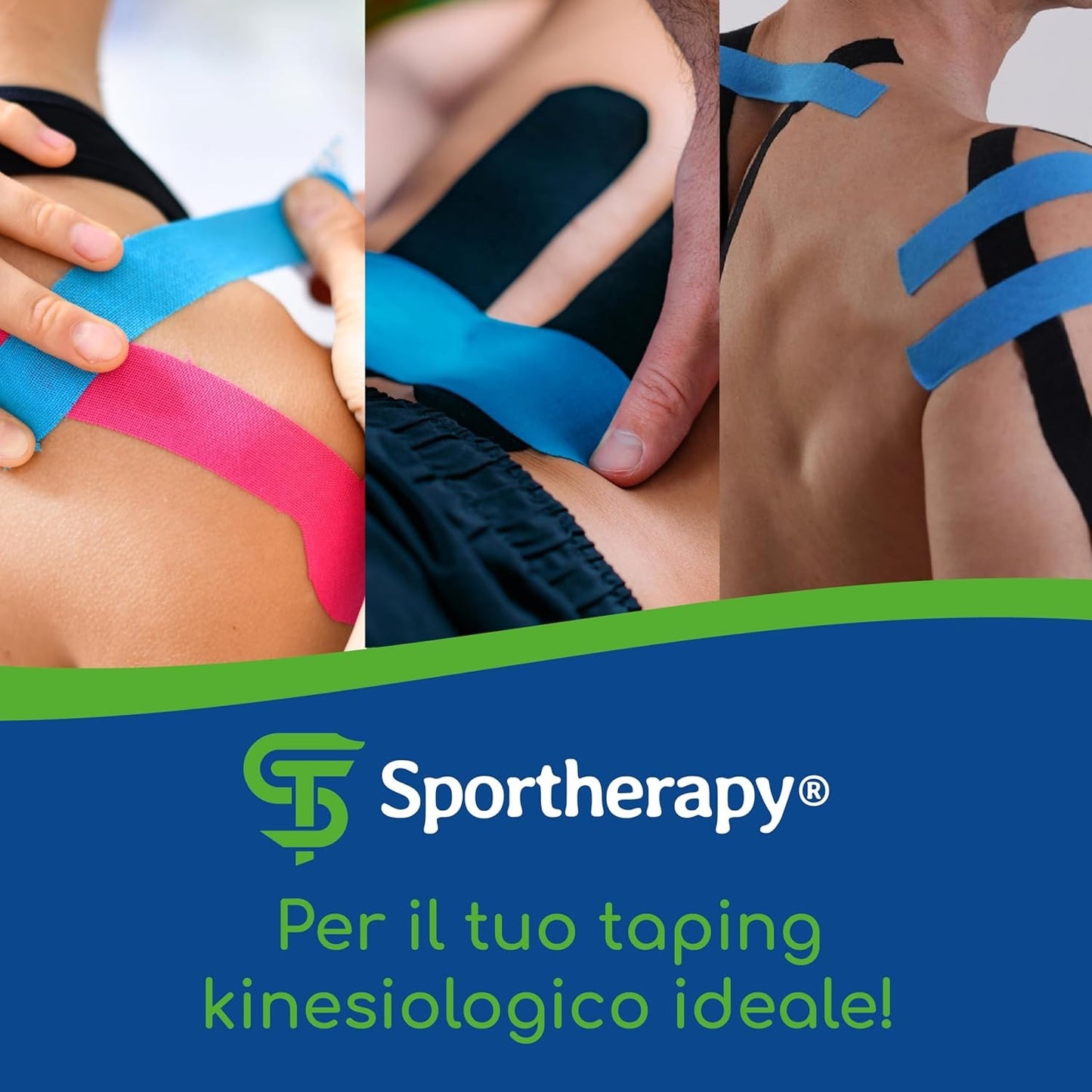 شريط كينيسولوجي علاجي ورياضي لتخفيف الألم ودعم العضلات – 5m × 5cm