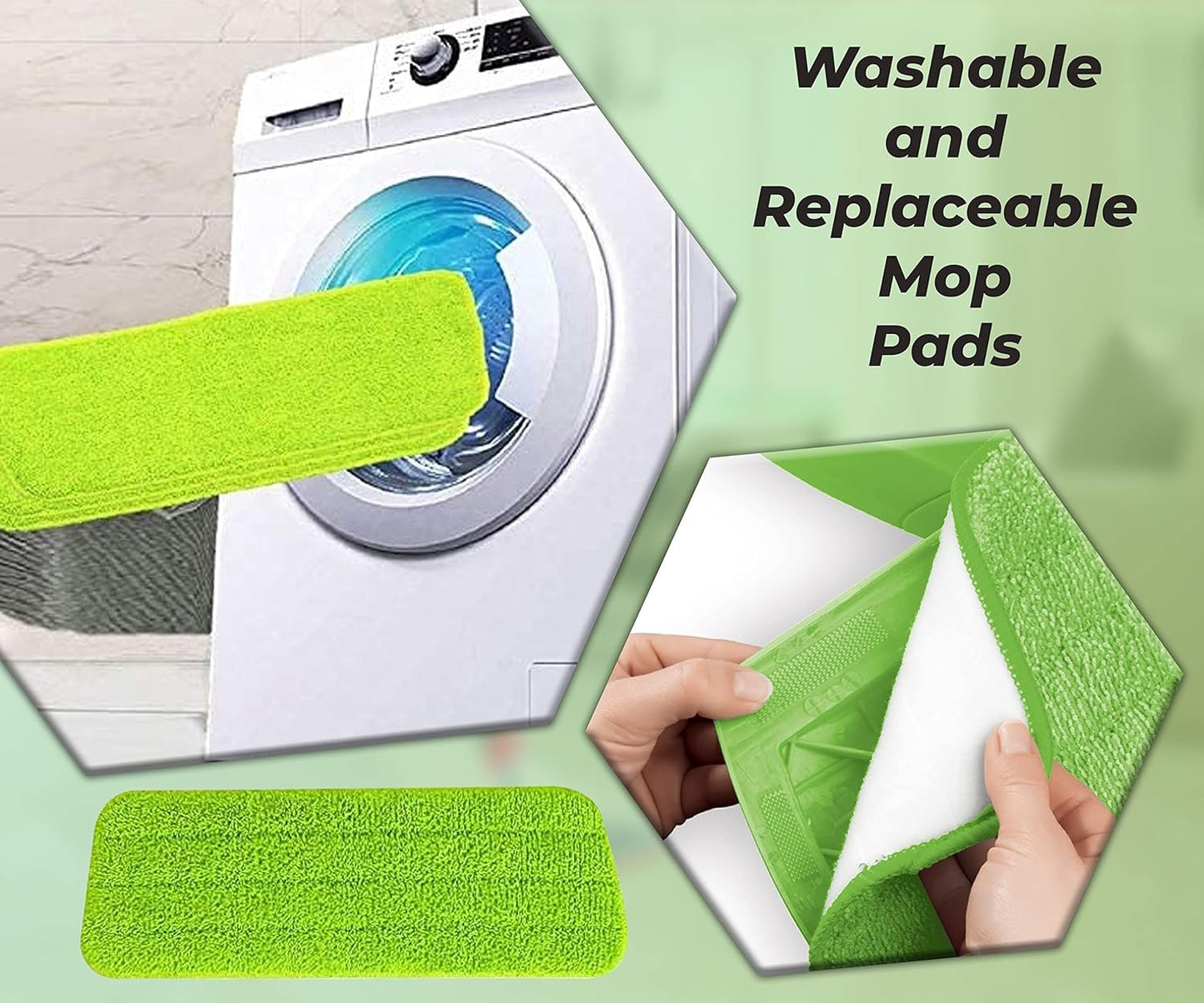 ممسحات رش لتنظيف الأرضيات،