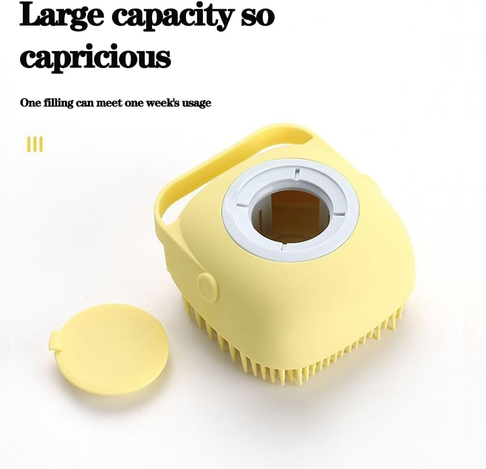 فرشاة سيليكون لتدليك فروة الرأس وتنشيط الدورة الدموية