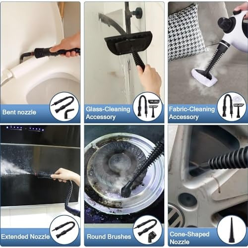 جهاز التنظيف بالبخار المحمول متعدد الاستعمالات