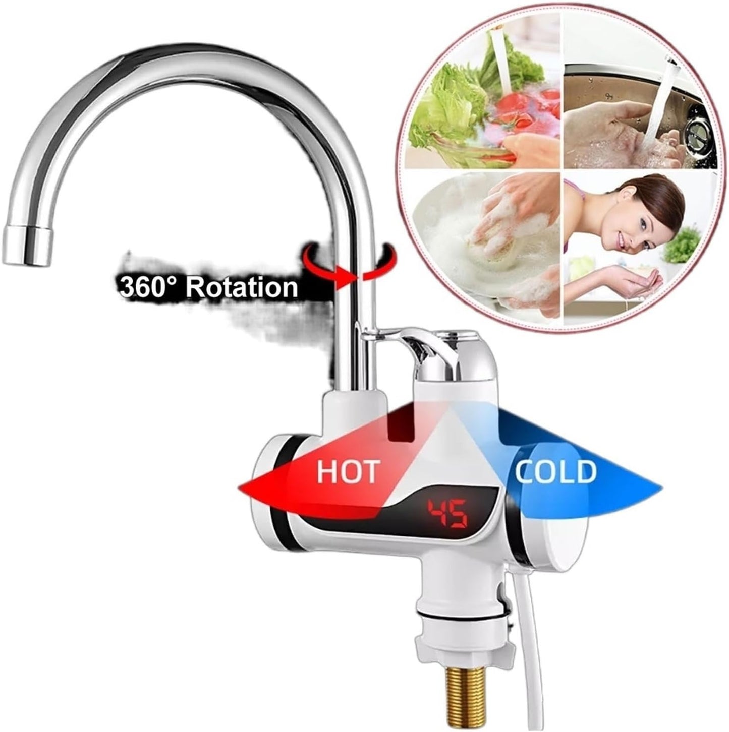 صنبور كهربائي لتسخين الماء الفوري