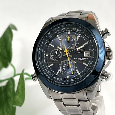 ساعة إيكو درايف الرياضية الفاخرة للرجال